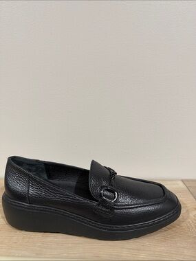 Black loafers made in Poland RYLKO brand different sizes available